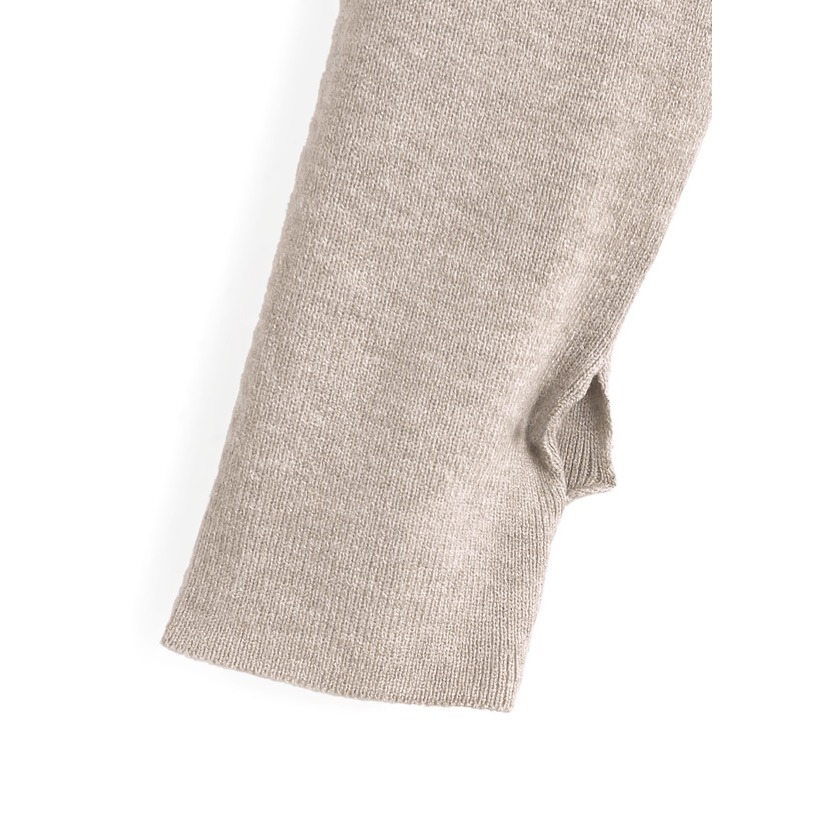 Anita Japan代購 🌸 日本 GRL 簡約百搭 寬領針織上衣 袖口拇指孔 針織 單穿 內搭 an1900-細節圖8