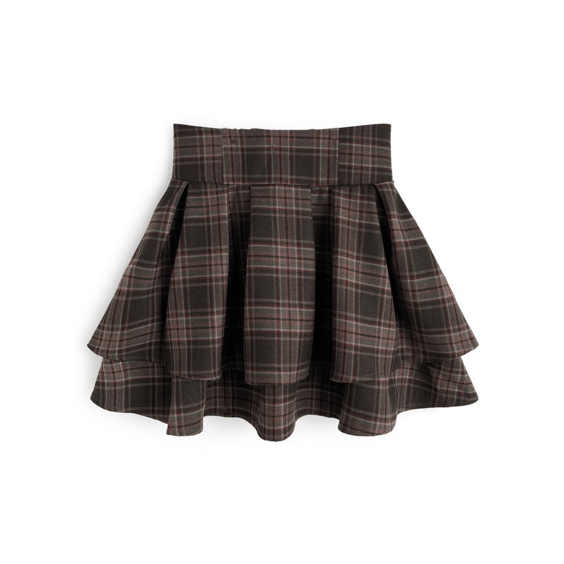 Anita Japan代購 🌸 日本 GRL 高腰短裙 格紋迷你裙 格子 短裙 有內襯 迷你裙 ai258-規格圖9