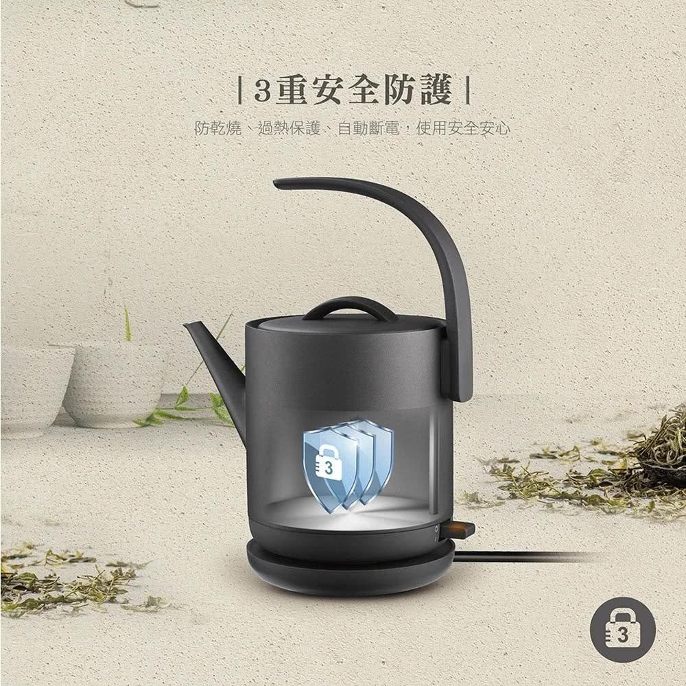 CHIMEI 奇美 0.8L 不鏽鋼 藝術快煮壺(KT-75LS00)-細節圖4