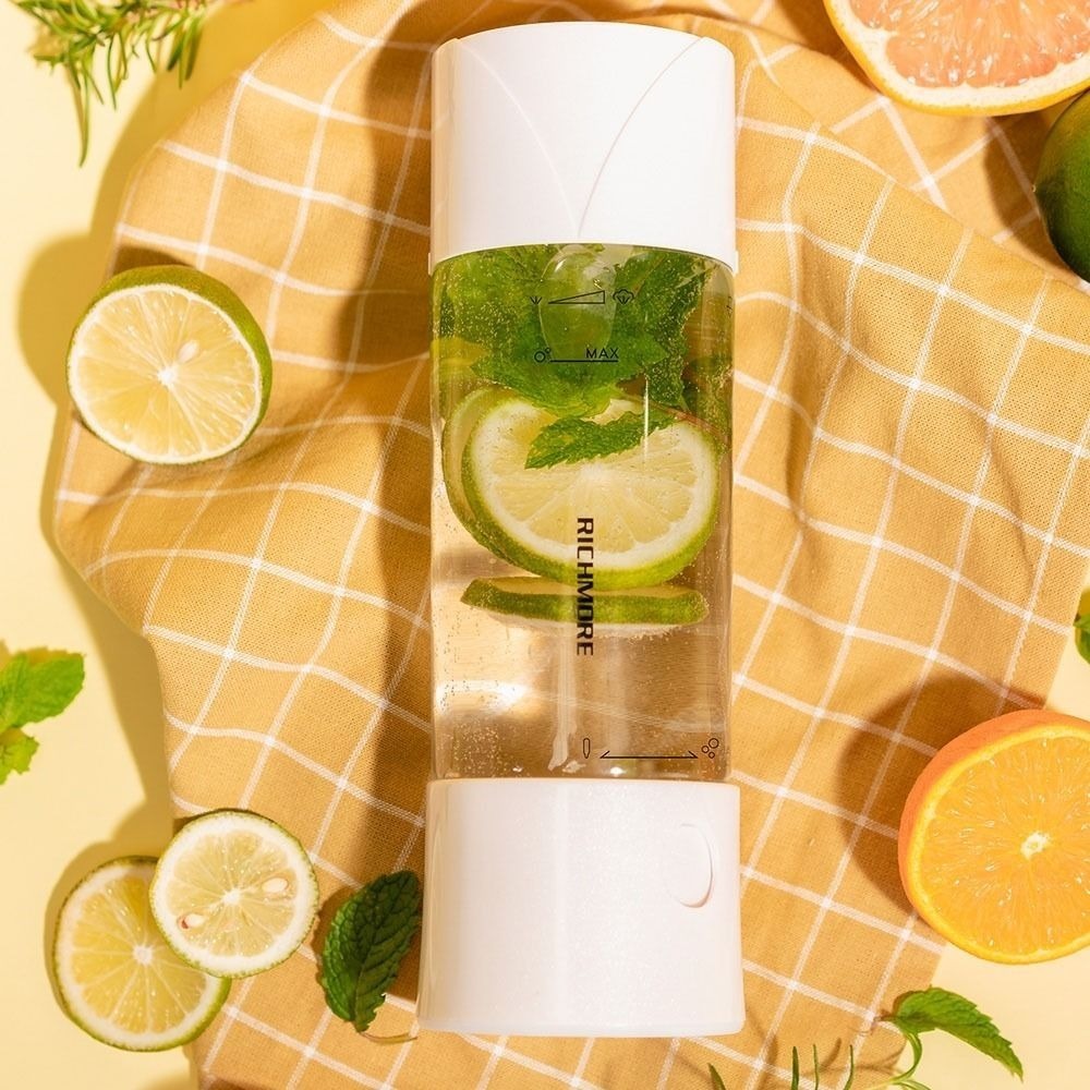 【RICHMORE】全新RichSoda 氣泡水隨手瓶(晶透款)-細節圖10