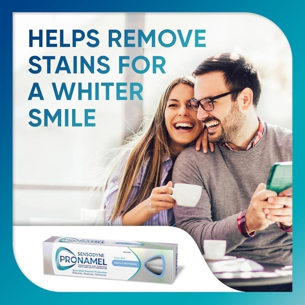 【美國代購】Dr.Grace 推薦牙膏 Sensodyne Pronamel Toothpaste 溫和牙齒美白琺瑯牙膏-細節圖3