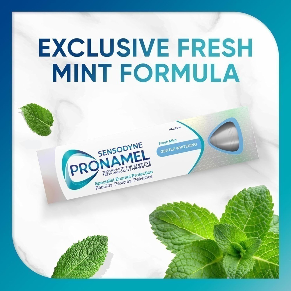 【美國代購】Dr.Grace 推薦牙膏 Sensodyne Pronamel Toothpaste 溫和牙齒美白琺瑯牙膏-細節圖2