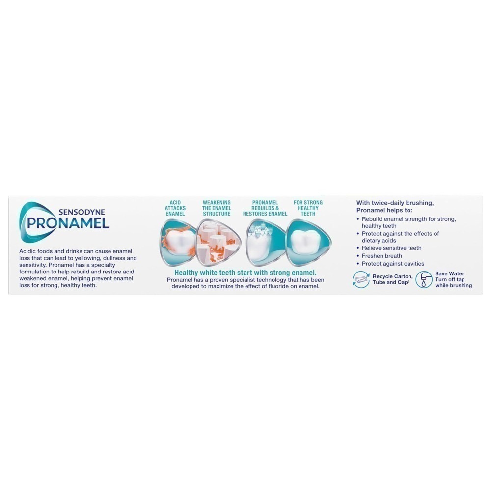 【美國代購】Dr.Grace 推薦牙膏 Sensodyne Pronamel Toothpaste 溫和牙齒美白琺瑯牙膏-細節圖7