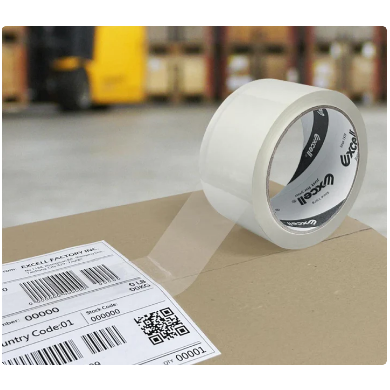 Excell 50M超黏透明封箱膠帶 (48mm寬) 膠厚5條 超長米數 OPP透明膠帶 2吋寬 文具膠帶 水膠 特黏-細節圖6