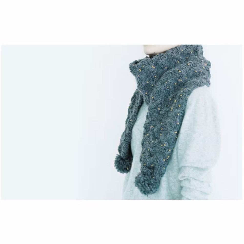 日本毛線 Daruma Pom Pom 啦啦彩球毛線  日本橫田-細節圖3