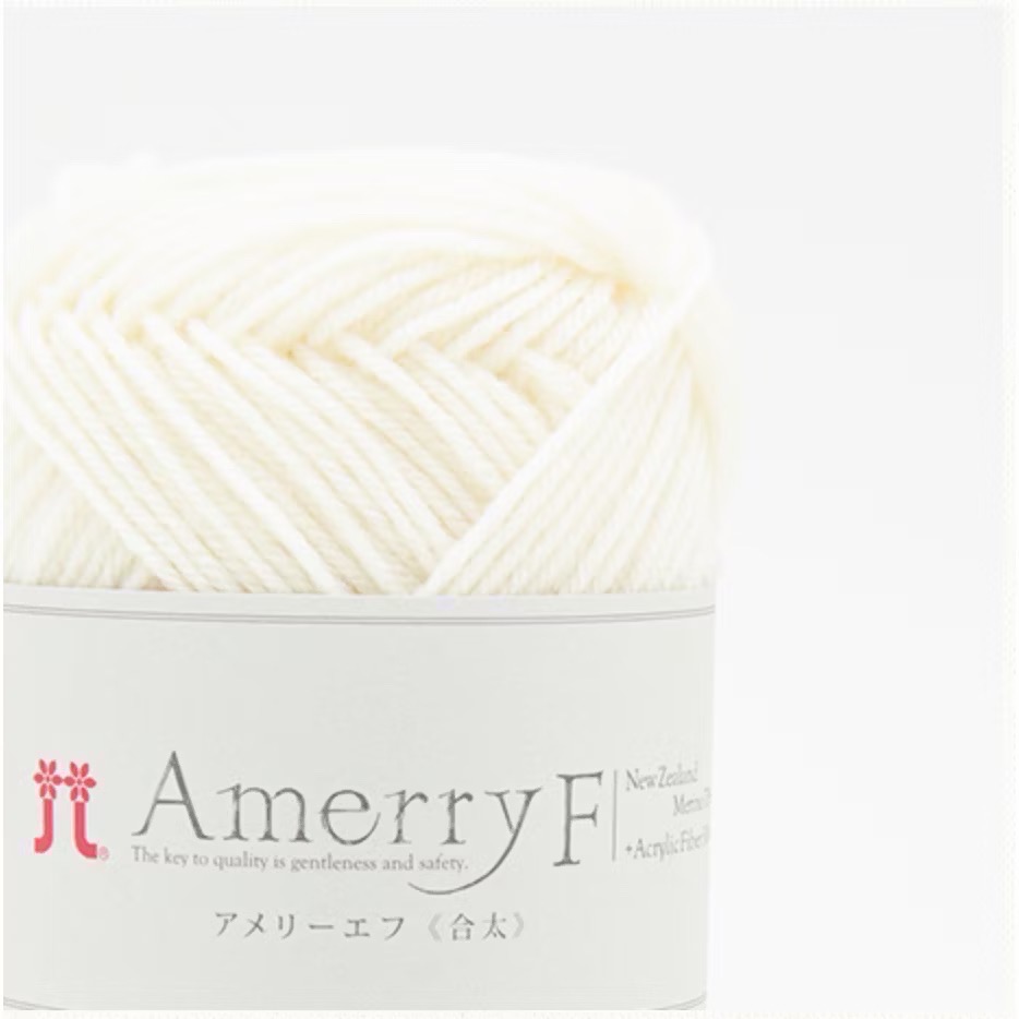 日本毛線 Hamanaka Amerry F 美麗諾 合太-規格圖4