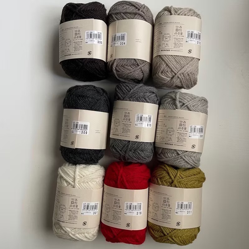 日本毛線 Daruma Merino Worsted 橫田美麗諾毛線極太-細節圖5