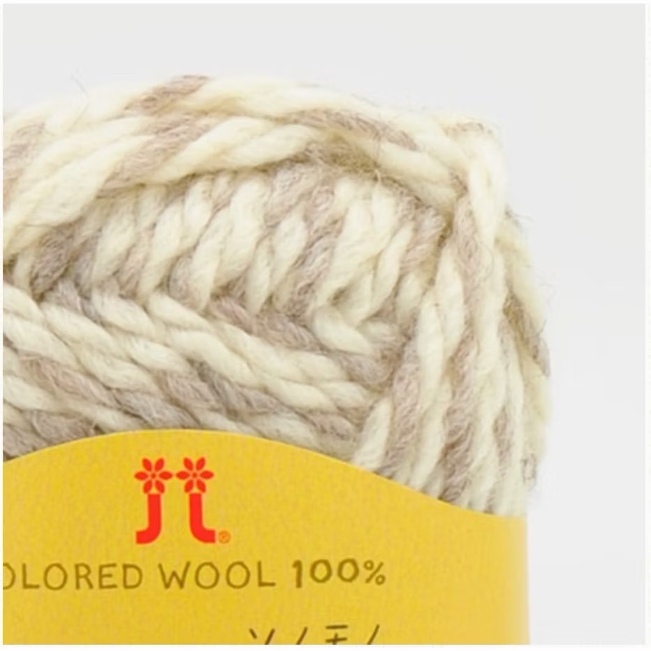 Hamanaka sonomono 超極太 羊毛線 ハマナカ　ソノモノ＜超極太＞-規格圖1