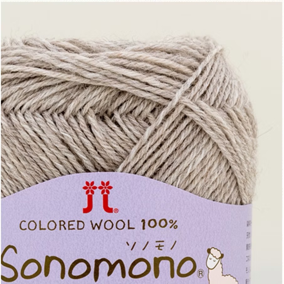 Hamanaka 3209 SONOMONO ALPACA WOOL（中細）ソノモノアルパカウール＜中細＞-規格圖1