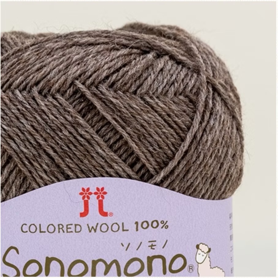Hamanaka 3209 SONOMONO ALPACA WOOL（中細）ソノモノアルパカウール＜中細＞-規格圖1