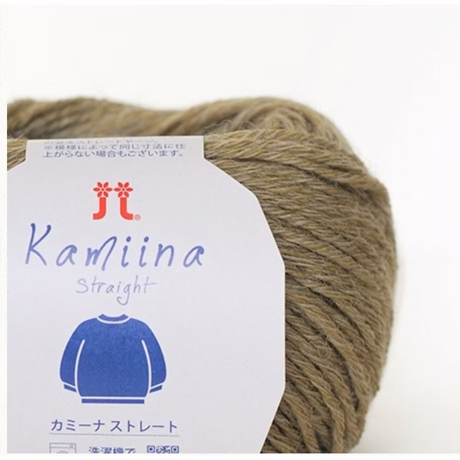 日本毛線 Hamanaka Kamiina カミーナ ストレート-規格圖2