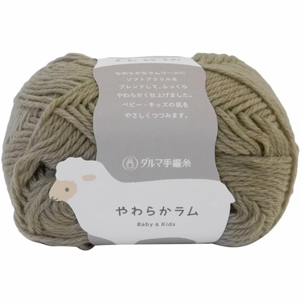 Daruma 羊咩咩毛線 日本橫田-規格圖1