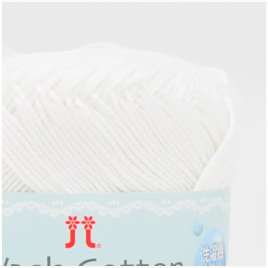 Hamanaka  水洗棉 Wash Cotton Crochet ハマナカ　ウオッシュコットン　クロッシェ-規格圖1