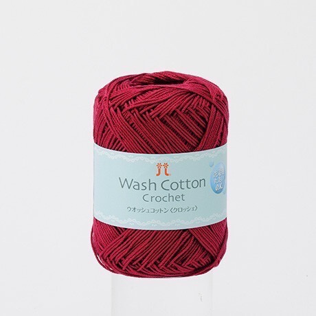 Hamanaka  水洗棉 Wash Cotton Crochet ハマナカ　ウオッシュコットン　クロッシェ-規格圖1