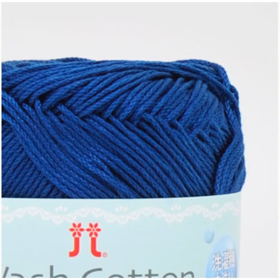 Hamanaka  水洗棉 Wash Cotton Crochet ハマナカ　ウオッシュコットン　クロッシェ-規格圖1