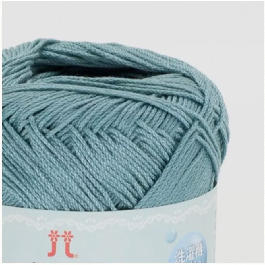 Hamanaka  水洗棉 Wash Cotton Crochet ハマナカ　ウオッシュコットン　クロッシェ-規格圖1