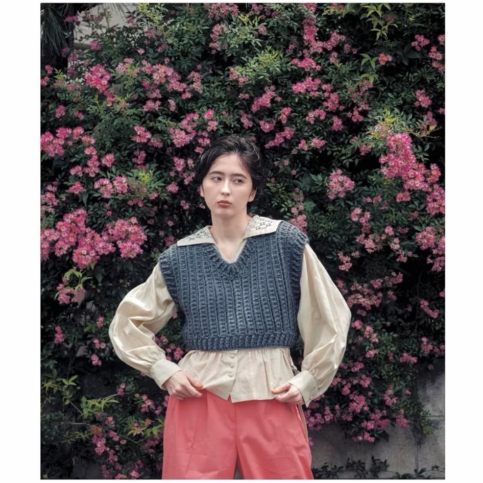 日文編織書 大人時髦服飾小物編織作品集 NO.01-細節圖2