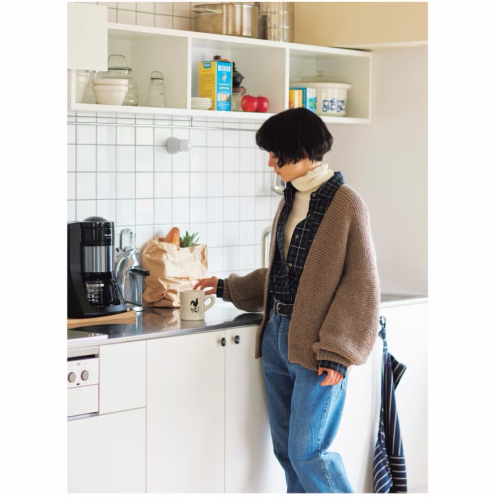 日文編織書 自然風格服飾與繽紛小物棒針鉤針編織作品集-細節圖6