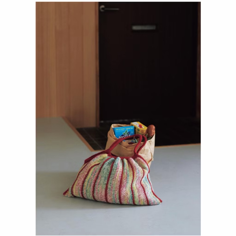 日文編織書 自然風格服飾與繽紛小物棒針鉤針編織作品集-細節圖8