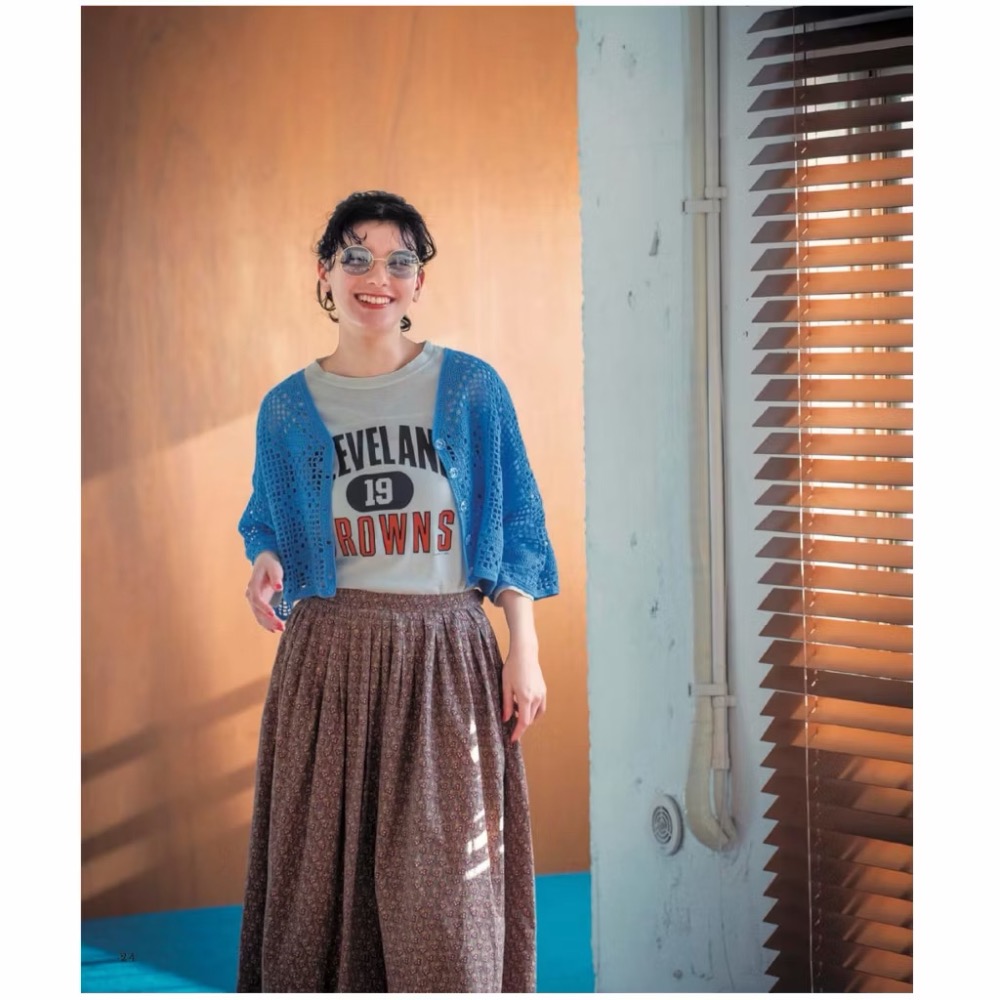 日文編織書 大人時髦服飾小物編織作品集 NO.02-細節圖4