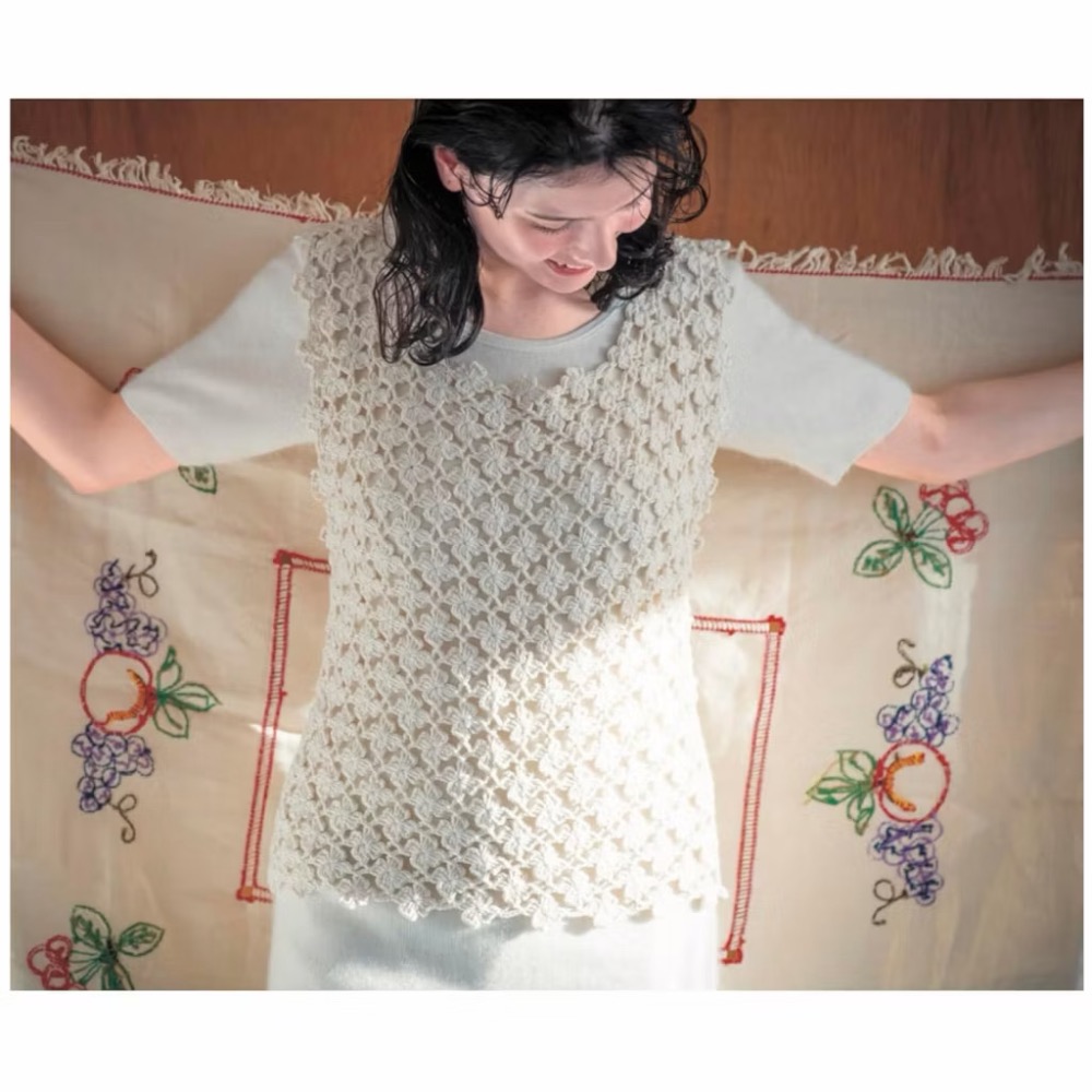 日文編織書 大人時髦服飾小物編織作品集 NO.02-細節圖5