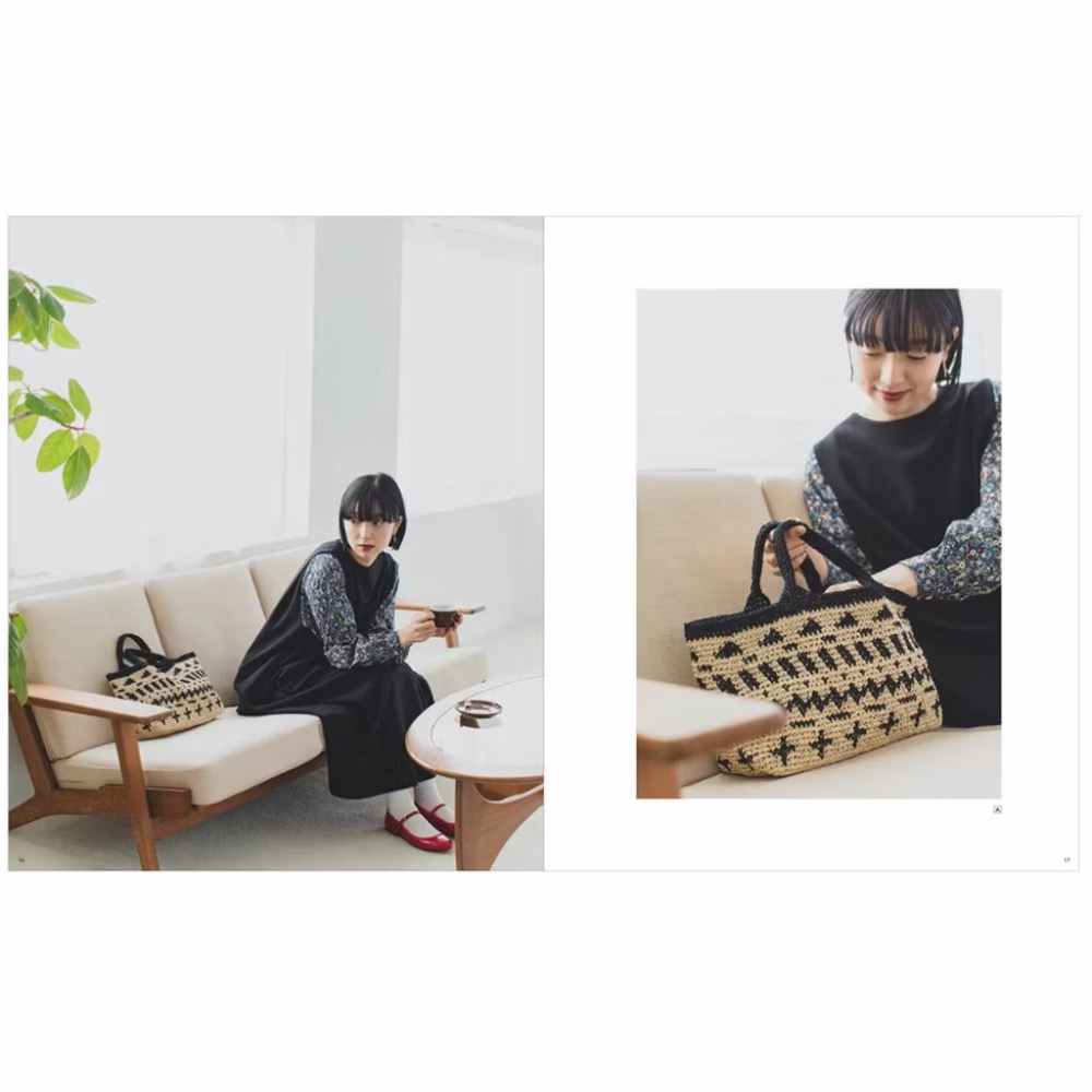 日文編織書 Daruma Summer bag-細節圖5