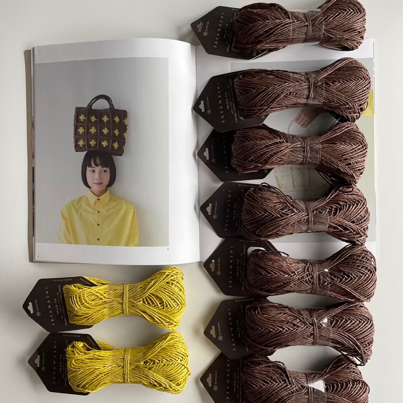 日文編織書 Daruma 橫田 Summer Bag2 編織包 棒針 鉤針-細節圖7