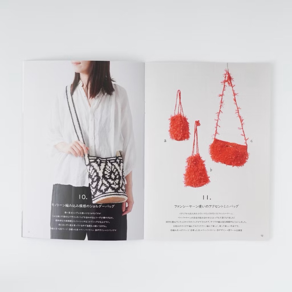 日文編織書 Knitworm knitting book 2025 春/夏-細節圖7