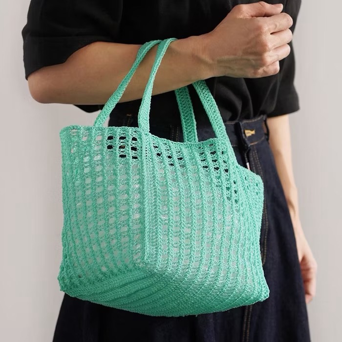 Daruma Placord 3ply 塑膠網袋鉤針編織材料包（非成品）-細節圖2