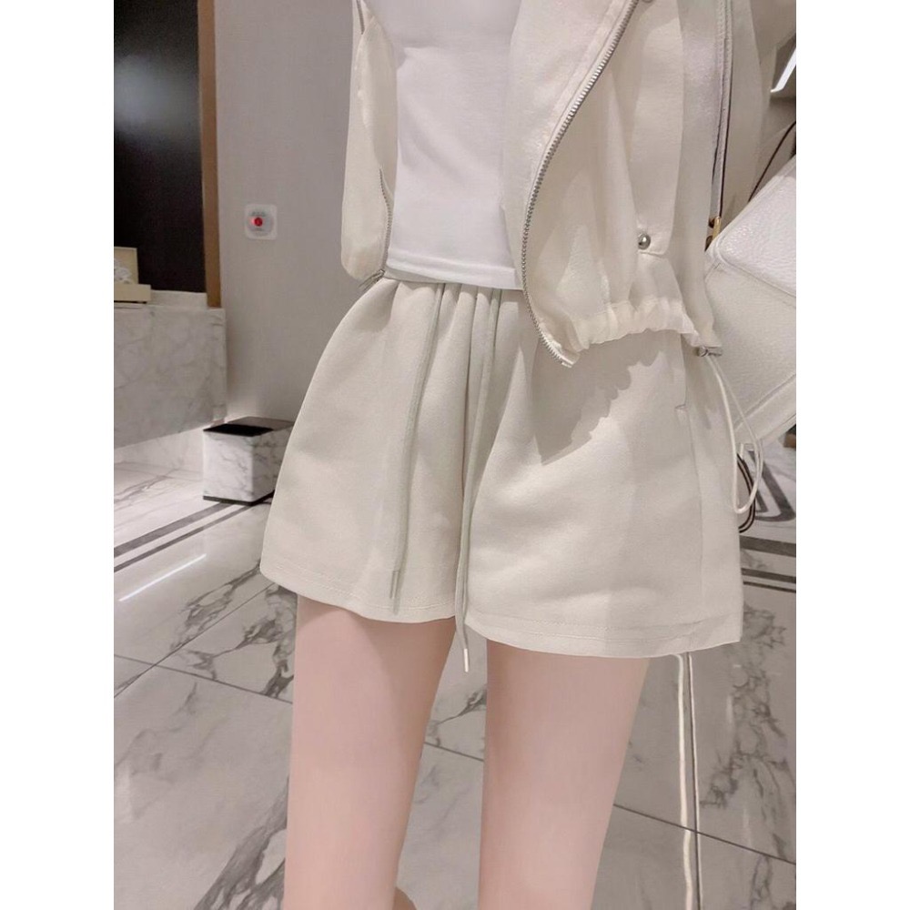 MiaoMiao Korea 一件舒服的棉質鬆緊短褲 秋季 東大門 正韓代購-細節圖4