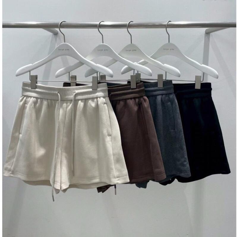 MiaoMiao Korea 一件舒服的棉質鬆緊短褲 秋季 東大門 正韓代購-細節圖9