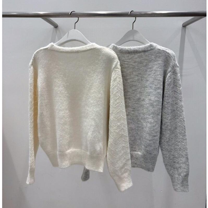 MiaoMiao Korea 細閃亮片針織開衫外套🧶 秋季 東大門 正韓代購-細節圖7