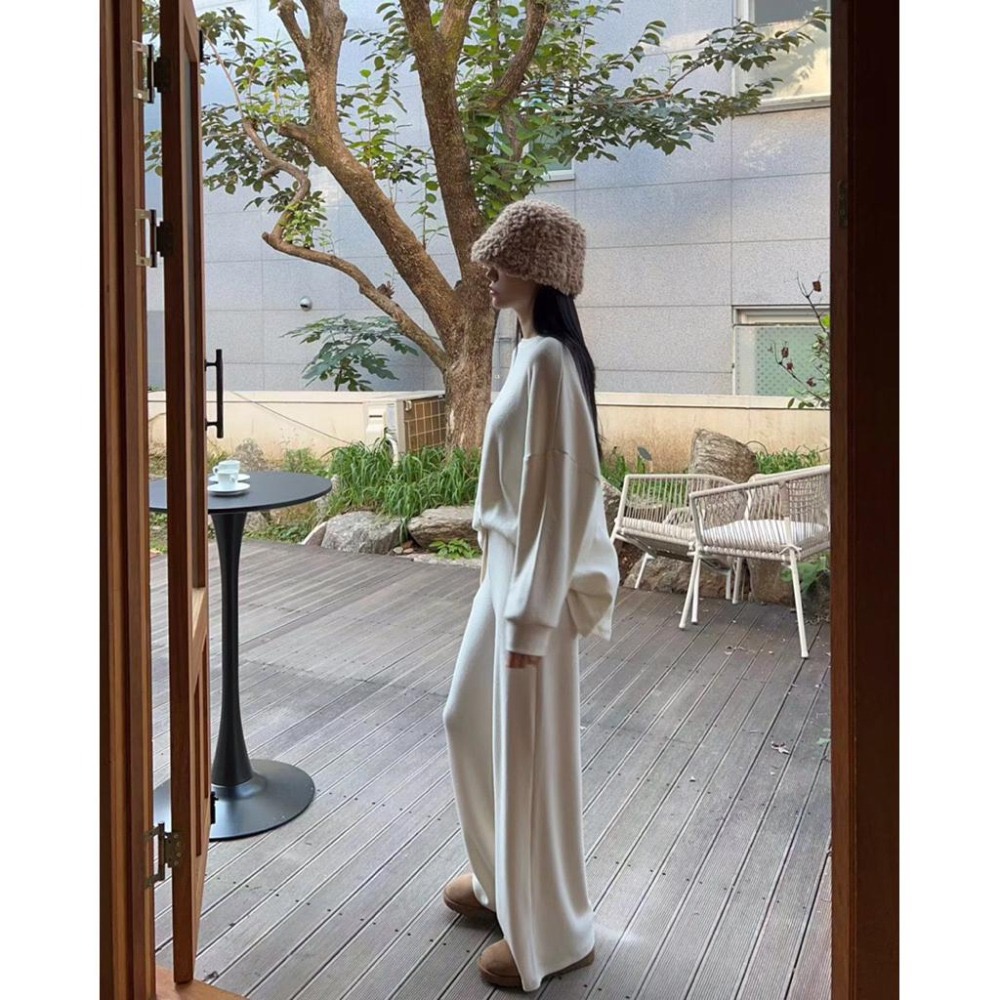 MiaoMiao Korea 好舒服的磨毛懶人套裝⛄️ 秋冬 東大門 正韓代購-細節圖2