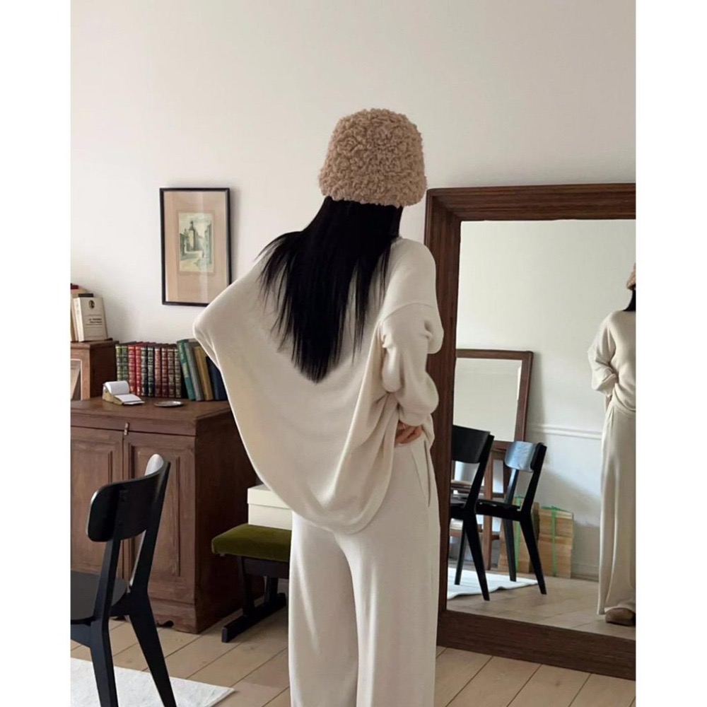 MiaoMiao Korea 好舒服的磨毛懶人套裝⛄️ 秋冬 東大門 正韓代購-細節圖4