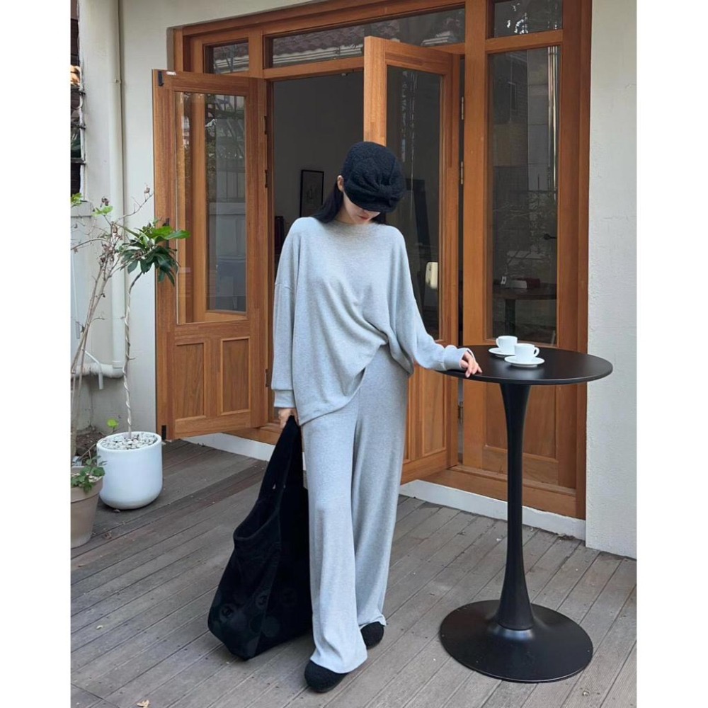 MiaoMiao Korea 好舒服的磨毛懶人套裝⛄️ 秋冬 東大門 正韓代購-細節圖7