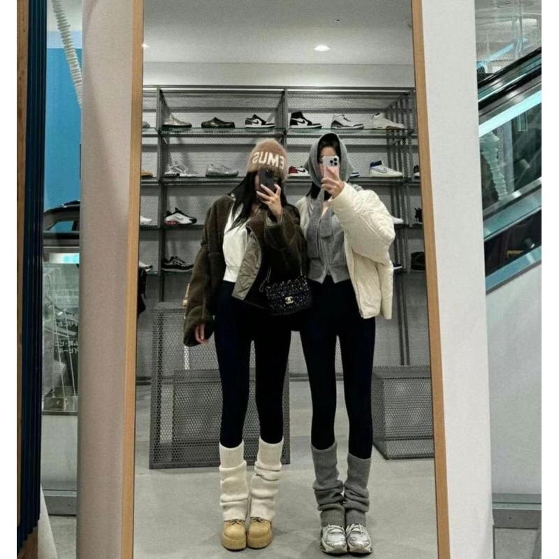 【現+預】MiaoMiao Korea 百搭顯瘦小腿襪套👍 堆堆襪 秋冬 東大門 正韓代購-細節圖4