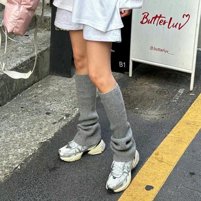 MiaoMiao Korea 百搭顯瘦小腿襪套👍 堆堆襪 秋冬 東大門 正韓代購-細節圖5