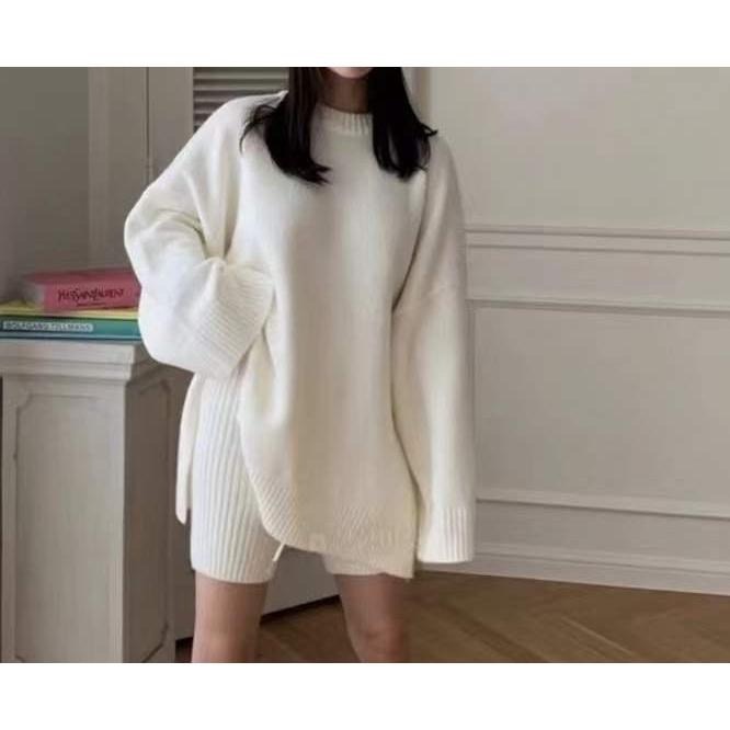 【現貨】MiaoMiao Korea 溫柔小姊姊針織套裝 秋冬 東大門 正韓代購-細節圖2