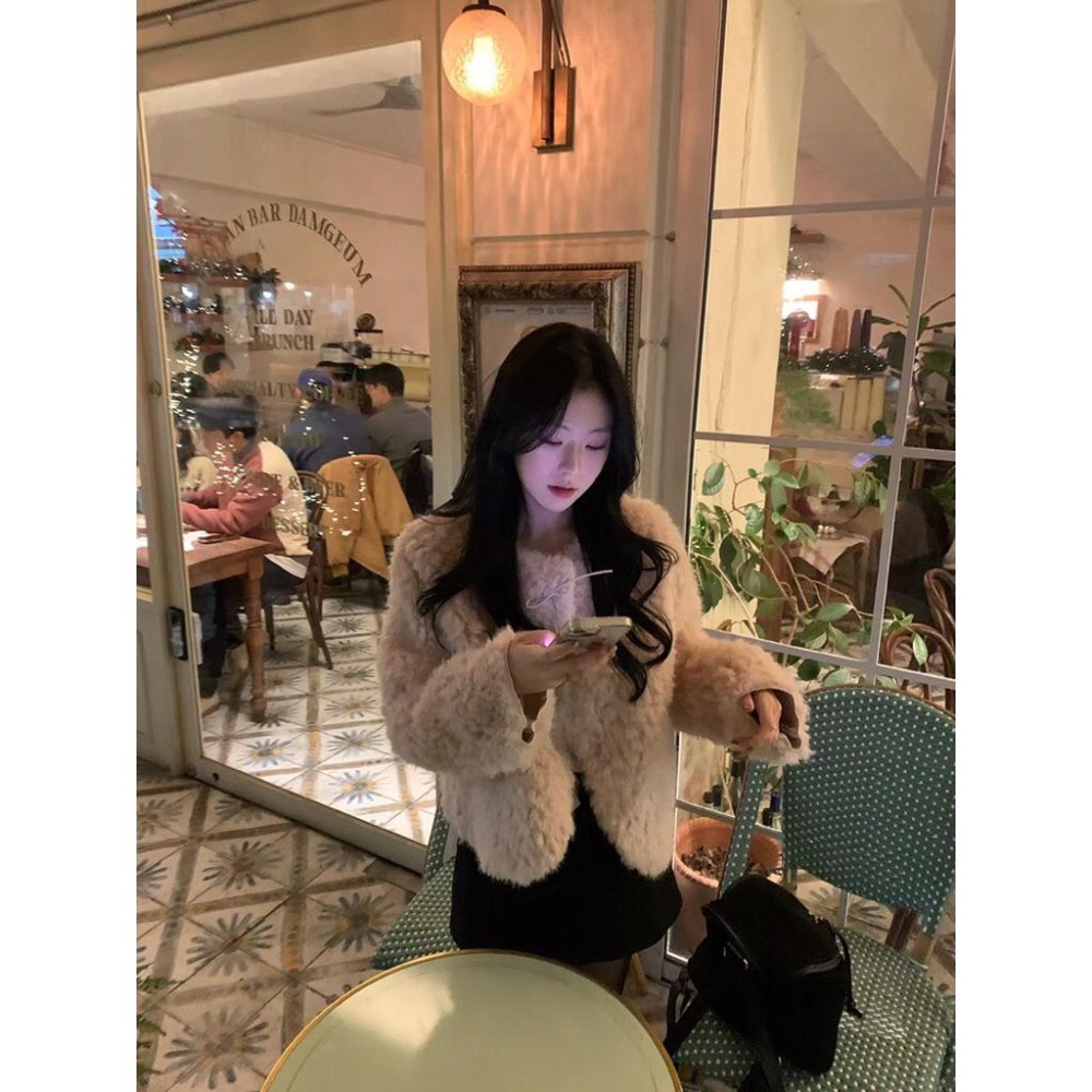 MiaoMiao Korea 奢華暖冬毛絨絨外套💝 冬季 東大門 正韓代購-細節圖4