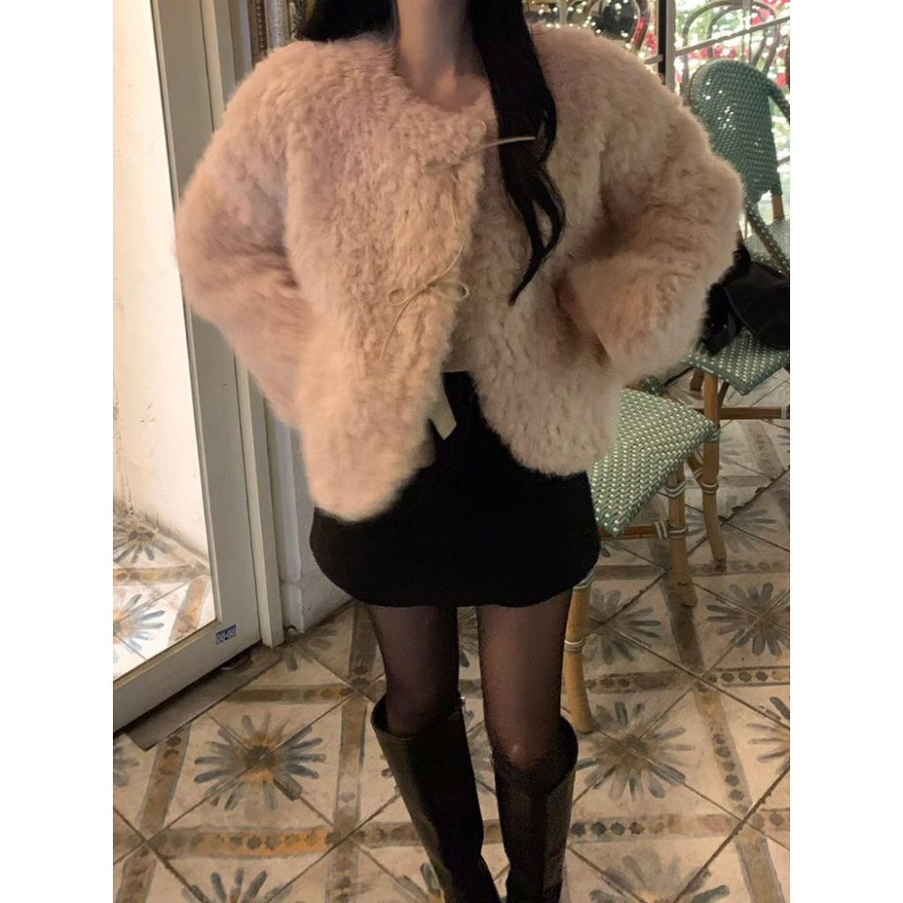 MiaoMiao Korea 奢華暖冬毛絨絨外套💝 冬季 東大門 正韓代購-細節圖6