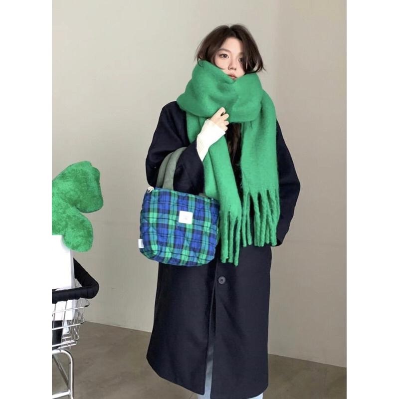 MiaoMiao Korea 25色🎨很大一條的軟糯圍巾 秋冬 東大門 正韓代購-細節圖8