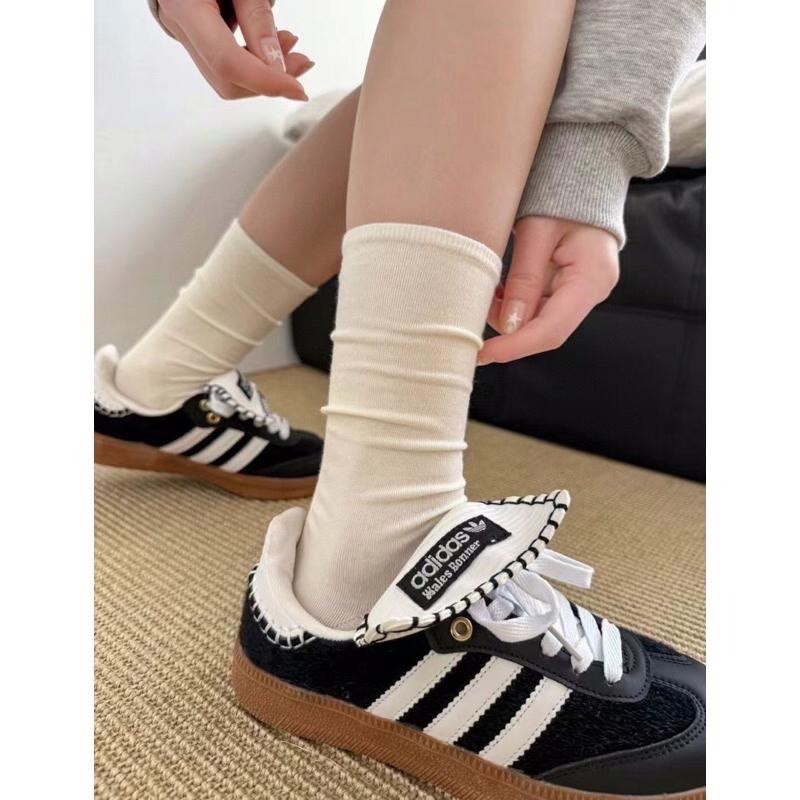 【現貨】MiaoMiao Korea 新增涼感襪❄️ 日常基本款✅ 薄款素色中筒襪 春夏 東大門 正韓代購-細節圖5