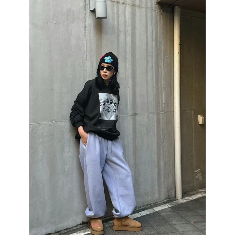 MiaoMiao Korea 抗寒必備❄️ 14色百搭刷絨縮口棉褲🌈 冬季 東大門 正韓代購-細節圖9