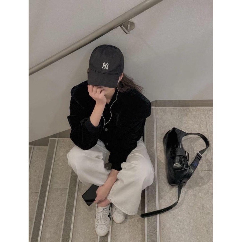 MiaoMiao Korea 酷帥簡約🖤 燈芯絨棒球外套 秋季 東大門 正韓代購-細節圖8