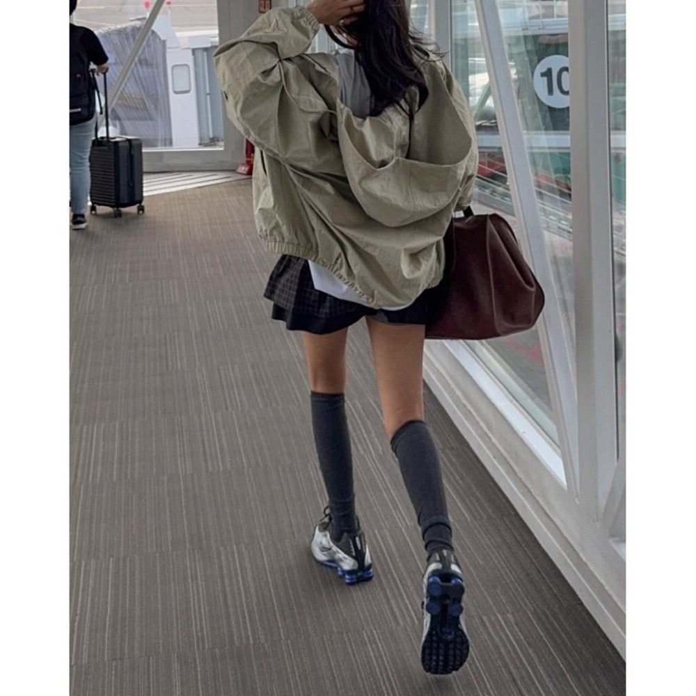 MiaoMiao Korea 百搭有型 可拆式連帽防風外套 秋季 東大門 正韓代購-細節圖5