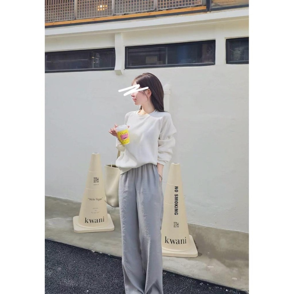 MiaoMiao Korea 鬆餅格休閒大學衛衣 Copiner 漂亮歐膩 秋季 東大門 正韓代購-細節圖8