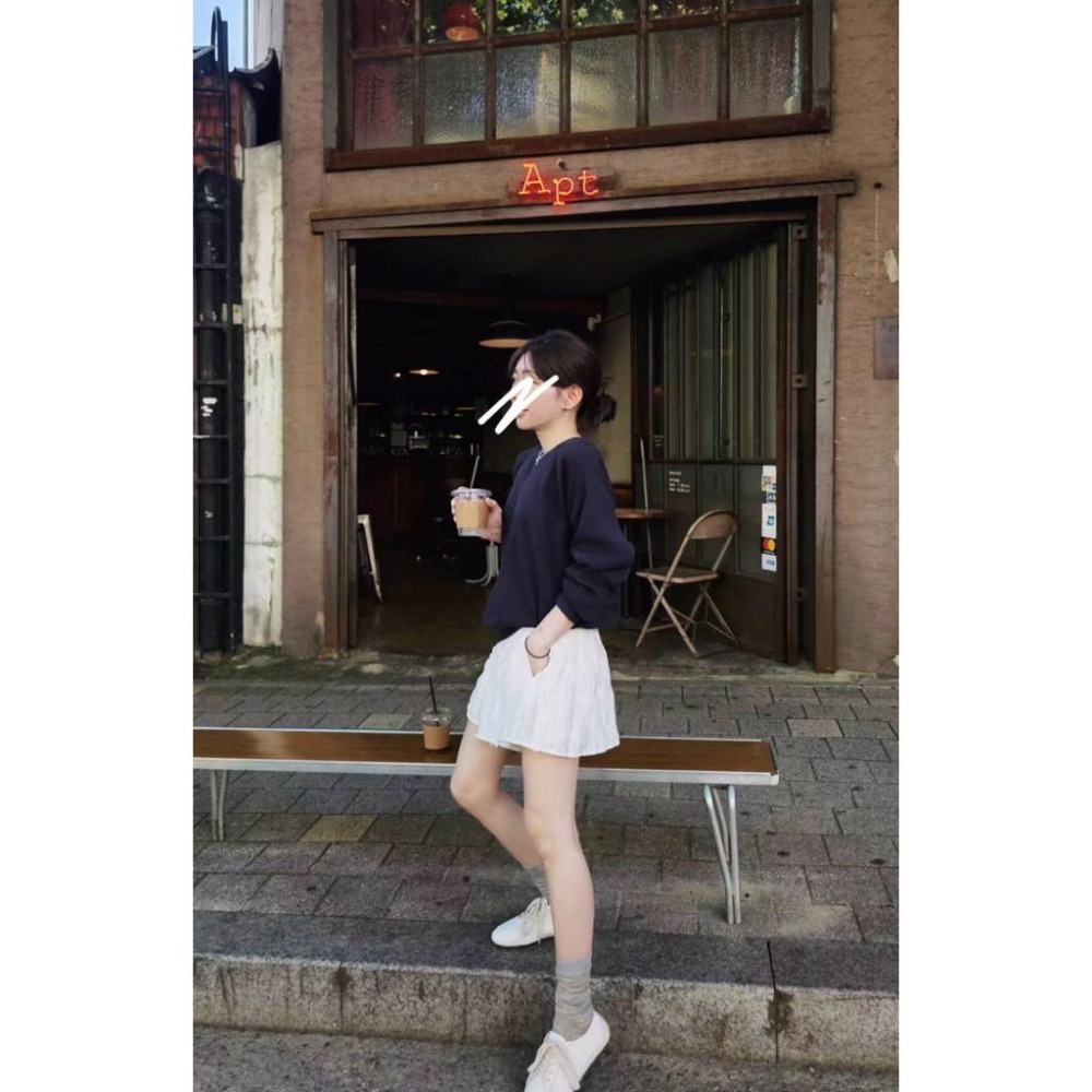 MiaoMiao Korea 百搭四季款💗 Miu里Miu氣的層次小褲裙 Copiner 漂亮歐膩 東大門 正韓代購-細節圖2