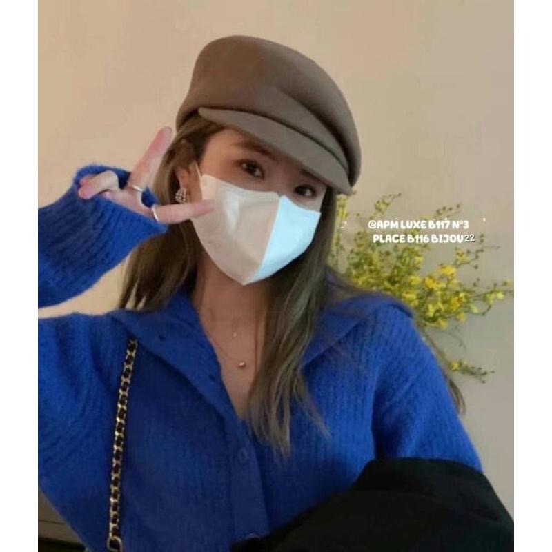 MiaoMiao Korea 平價版ca4la 羊毛挺版報童帽 秋冬 東大門 正韓代購-細節圖7