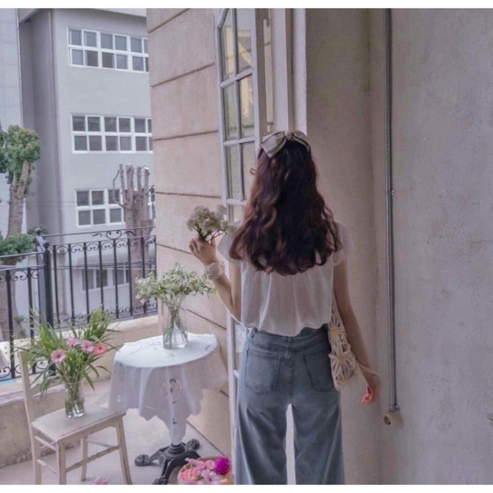 【現貨】MiaoMiao Korea 夏日大作戰🌞 涼感九分牛仔寬褲 東大門 正韓代購-細節圖7