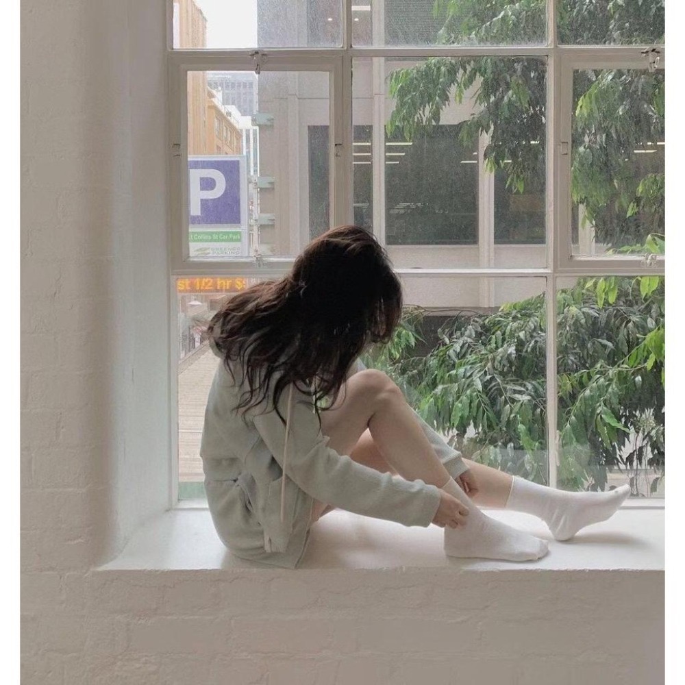 【現+預】MiaoMiao Korea 自購款🔥 很好穿不掉筒細坑條中筒襪 秋季 東大門 正韓代購-細節圖3